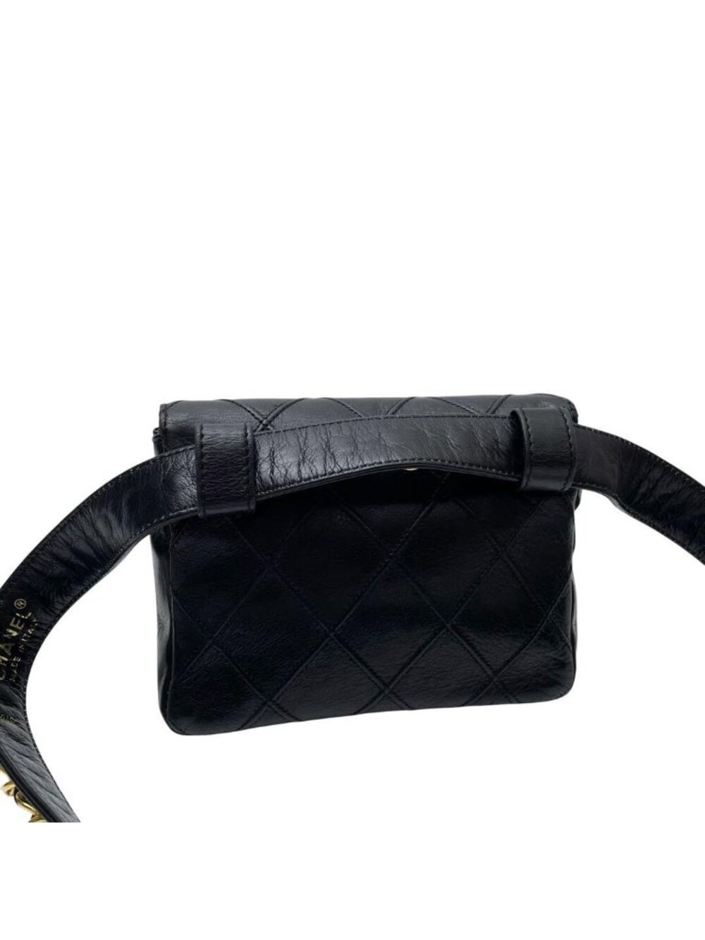Chanel Lambskin Bicolor Quilted Waist Bag - Picture 2 of 10